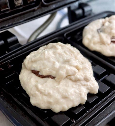 Nutella Waffles | Cooking On The Weekends