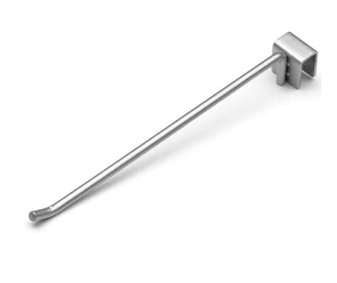 Q1 Beads 12 Pcs. Steel Tube Display Hook 10 inches for Square Pipe 15x ...