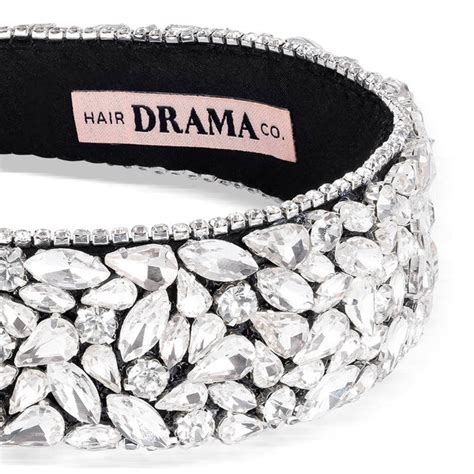 Rosemary Flat Hair Band - Silver – Hair Drama Company