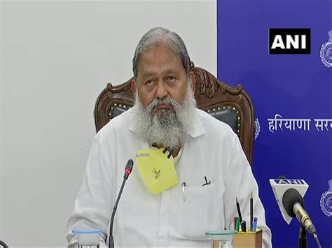 COVID-19 positive Anil Vij gets restful sleep, appetite also improves