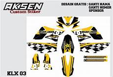 Striping Xabre Keren by Striping Motor Kawasaki Klx Keren Dan Beken Aksen Striping Xabre Keren