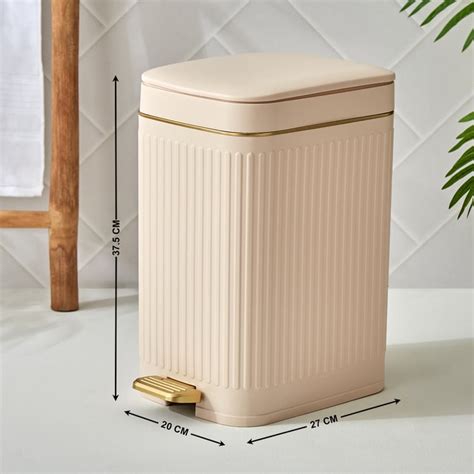 Buy Sedona Miller Polypropylene Pedal and Push Waste Bin - 14L from ...