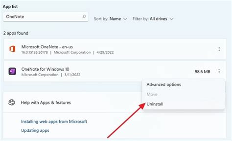 Image result for How to Uninstall OneNote 2016 and Keep OneNote Windows 1.0