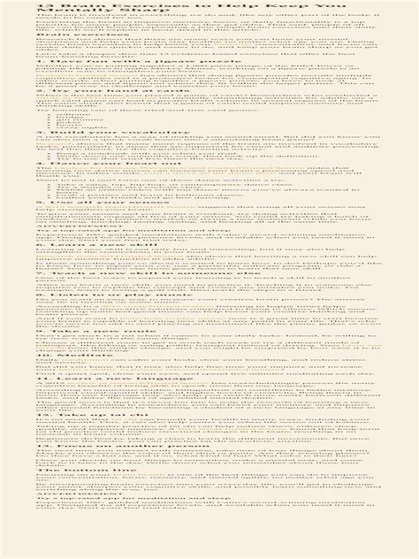 Exercise Your Brain 的图像结果