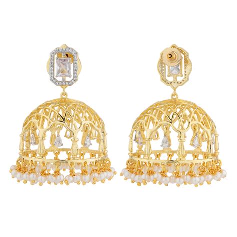 Shahi Dwar Maharani Sa Jhumka Earrings – VOYLLA