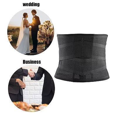 Men's Abdominal Slim Belt Adjustable Waist Control Waist Trainer Xxl