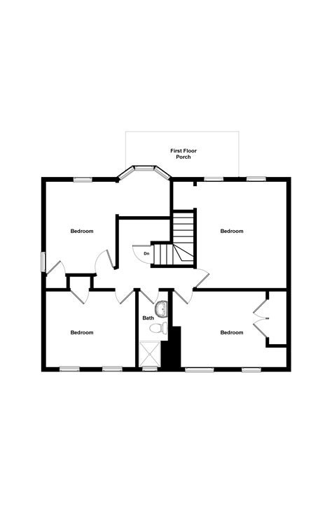 205-Williams-Street-Apartment-2-Second-Floor-Floorplan | PJ Apartments