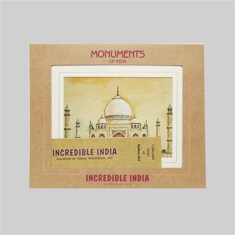 The Bombay Store Mount Board Taj Mahal Print