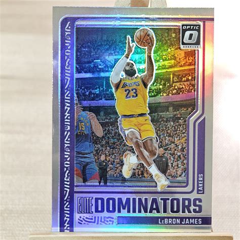 レブロン ジェームズ 2023-24 Panini Donruss Optic Elite Dominators LeBron James ...