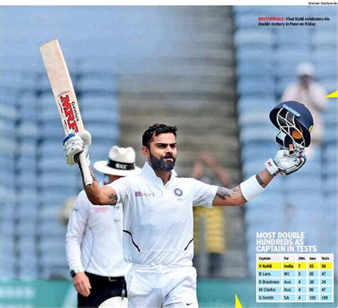 India vs South Africa, 2nd Test: Virat Kohli's unbeaten 254 flattens ...