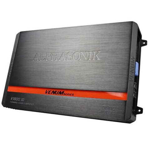 Buy AlphasonikV1800.1D Venum Series 3600 Watts Max Monoblock Car Amp ...