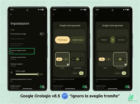 Google Orologio guadagna una nuova opzione per ignorare le sveglie con ...