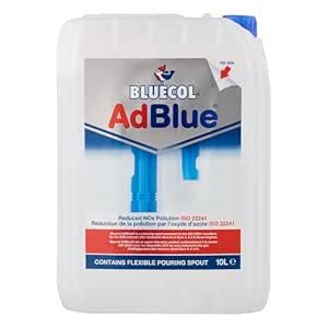 Bluecol AdBlue with Integrated Easy Pour Spout, 10L - High Purity ...