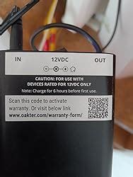 Oakter Mini UPS for 12V WiFi Router Broadband Modem | Backup Upto 4 ...