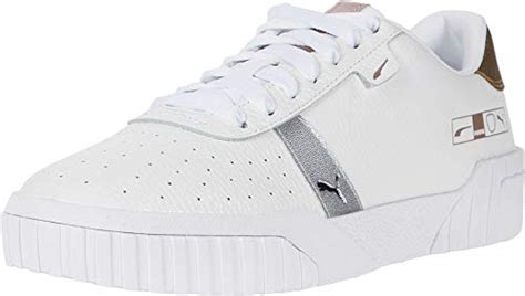 Buy PUMA Cali Hacked Metallic Puma White/Puma Silver 10 at Amazon.in