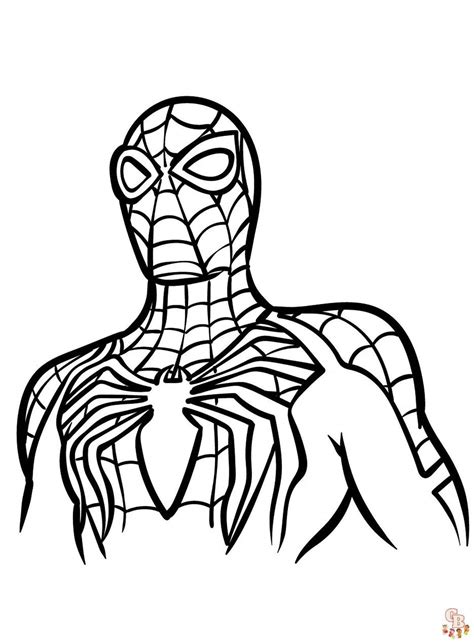 Free Spiderman Coloring Pages For Adults - Printable Free Templates