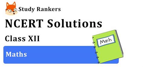 Image result for Class 12 Maths NCERT Solutions