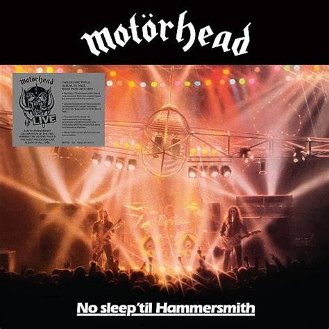 Motörhead - No Sleep 'Til Hammersmith Plak 3 LP Box Set - 4050538650914