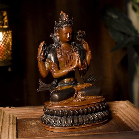 Purchase Buddhist Deity Chenrezig Copper Statue | Get Up To 15% Discount