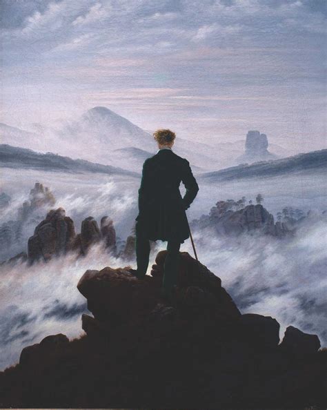 Wanderer above the Sea of Fog by Caspar David Friedrich | Country Life ...