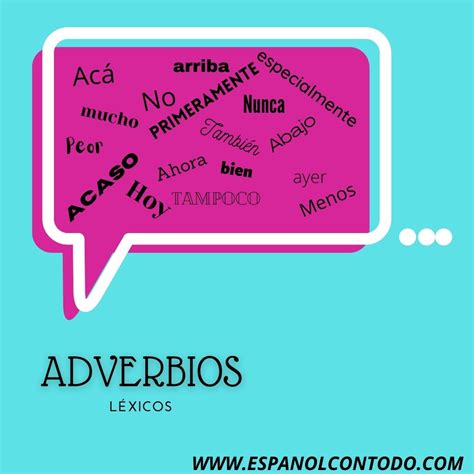 ¿Qué es un adverbio y cuáles son? - Español Con Todo