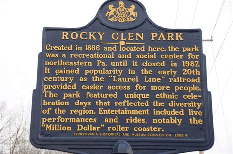 Rocky Glen Park - Moosic, Pennsylvania