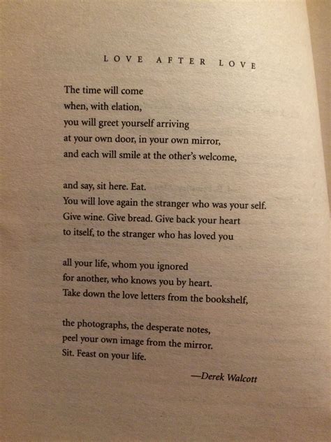 Love After Love by Derek Walcott