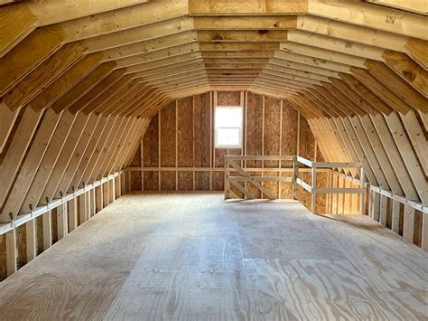 Barn Garage With Loft Kit