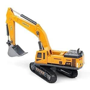 Fezeedi Excavator Construction Vehicle with All Moving Parts Friction ...