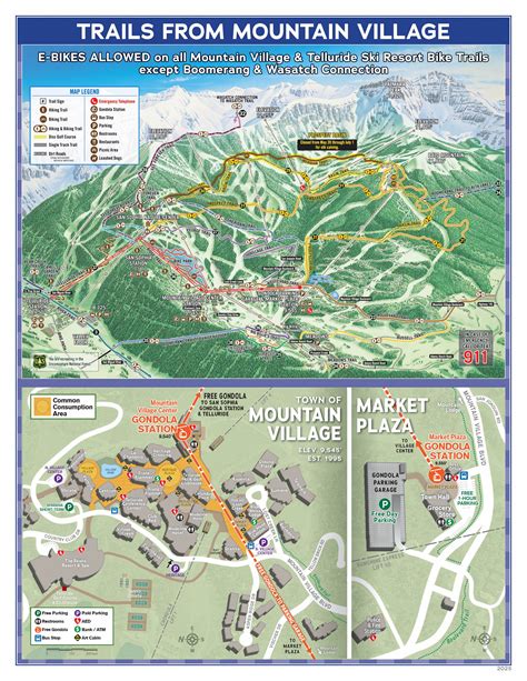 Mapa De Telluride Colorado