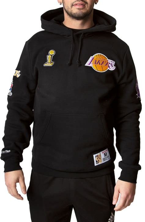 MITCHELL AND NESS Los Angeles Lakers Champ City Hoodie FPHD3236 ...