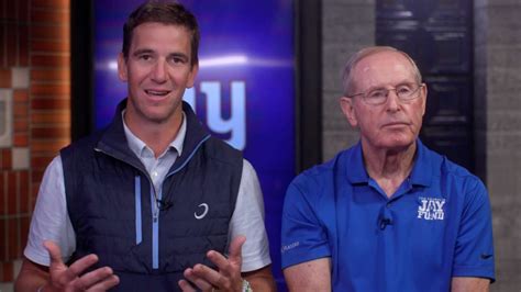 NY Giants greats Eli Manning and Tom Coughlin team up for childhood ...