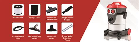 INALSA Vacuum Cleaner Commercial/ Industrial Wet and Dry Micro WD21 ...