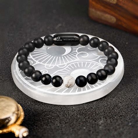 Yin Yang Selenite Charging Plate by Mesmerize