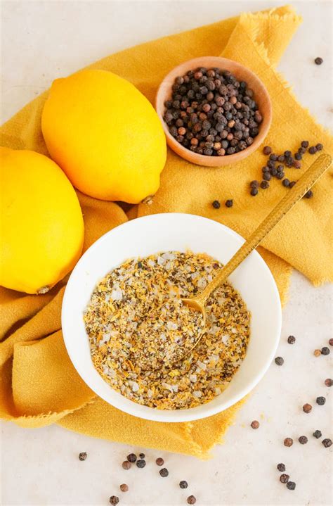 Homemade Lemon Pepper Seasoning – Curly's Cooking