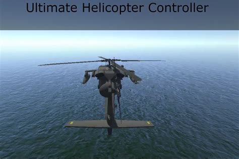 Unity Helicopter Tutorial 的图像结果