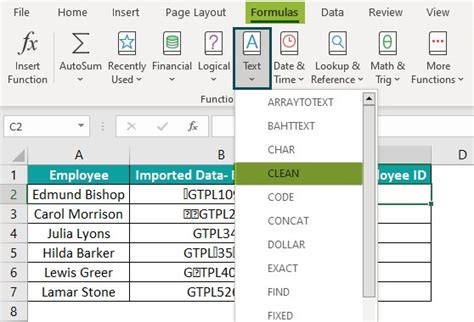 Image result for Clean Data Function in Excel for Data Not Given
