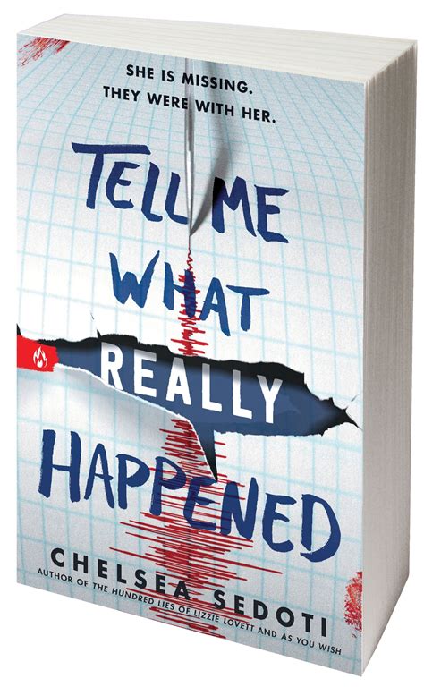 Tell Me What Really Happened by Chelsea Sedoti | Books to read, Top ...