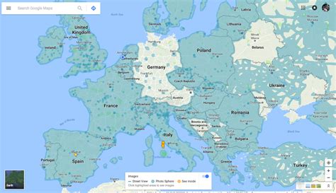 Image result for Google Street View Coverage Map