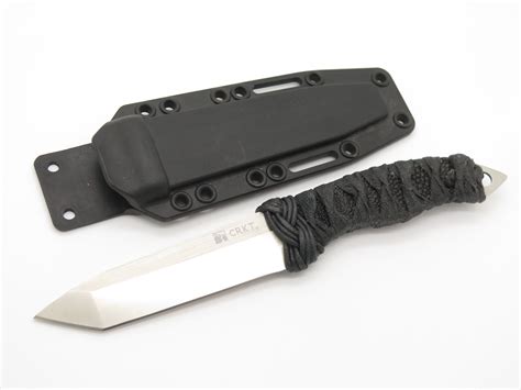 CRKT 2705 Corkum First Strike Tanto Wrapped Handle Fixed Blade Knife ...