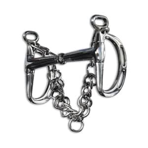 KY Rotary by Professionlas Choice Equine Kimberwicke Single Joint Bit ...