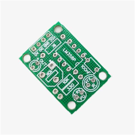 PCB for LM358 Based IR Module – QuartzComponents