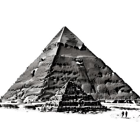 Egyptian Pyramids Drawing