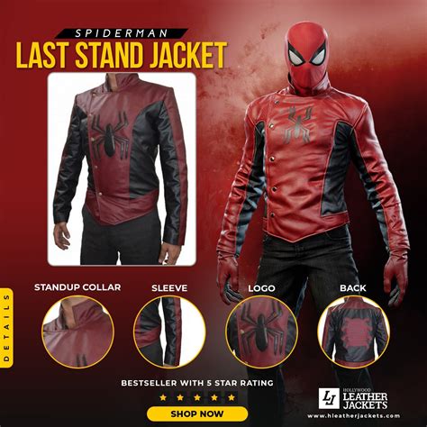 Peter Parker Leather Jacket