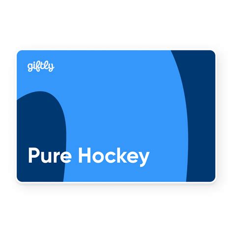 Pure Hockey Giftly - Email, Text or Print