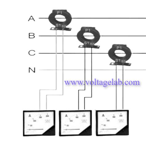 Image result for 3 Phase CT Connection