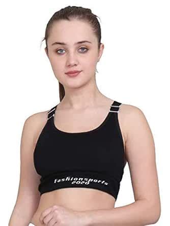 Buy NanoEdge Present Women's Seamless Sports Bra-Medium Impact Support ...