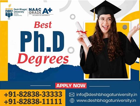 Best PhD Degrees in India 2026 - Apply Now
