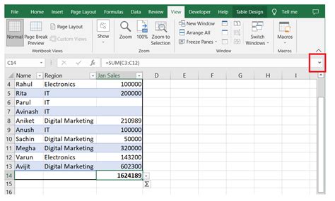Image result for MS Excel Formula Bar