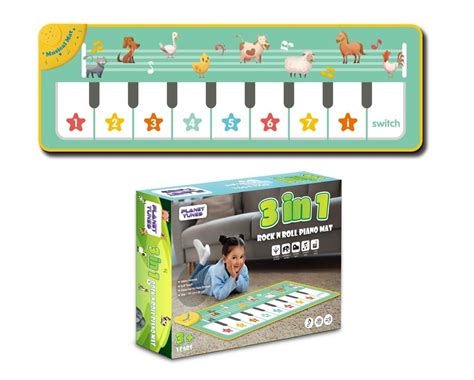 Buy Nirvikalp Enterprise 3 in 1 Piano Musical Mat for Kids - 8 Animal's ...